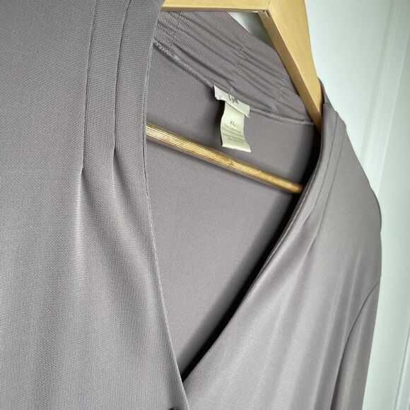 J.Jill 3 Piece Set Monochrome Gray Cardigan XL Pants L Skirt LP Silky Soft - Picture 5 of 14